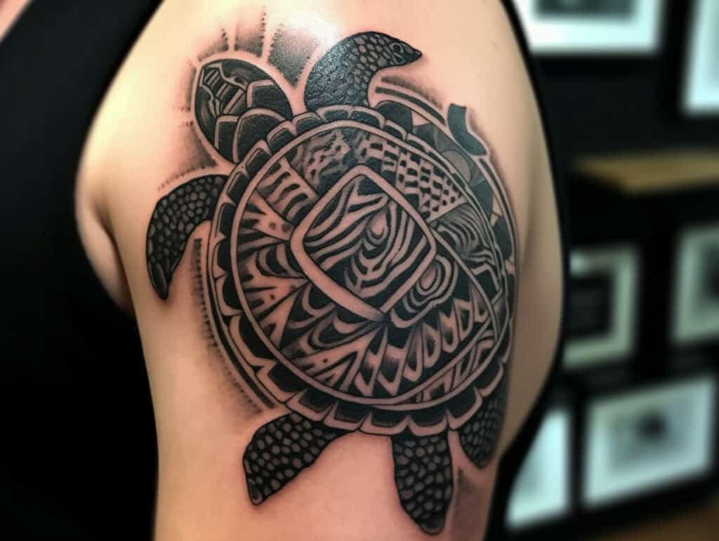 Polynesian Turtle Tattoo Meaning