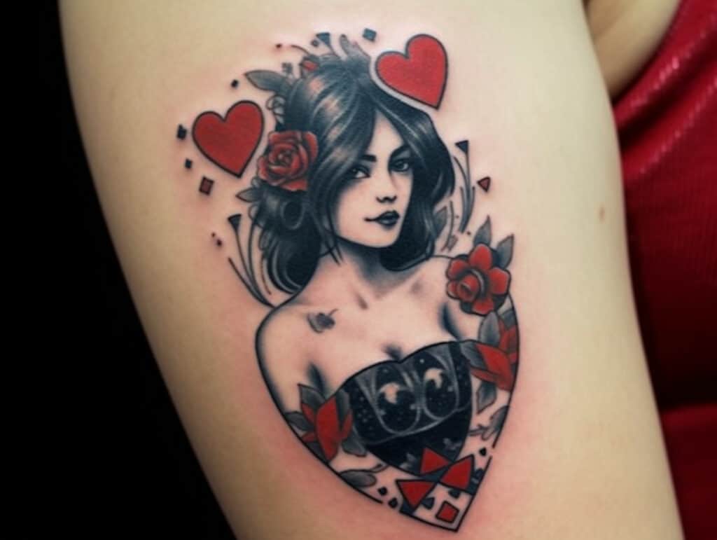 Queen of Hearts Tattoo Meaning