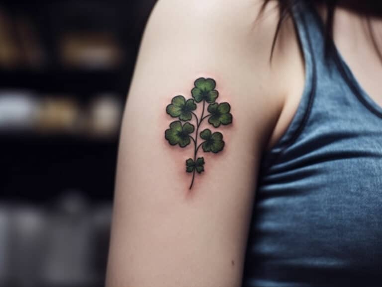 Shamrock Tattoo Meaning & Symbolism (Good luck)