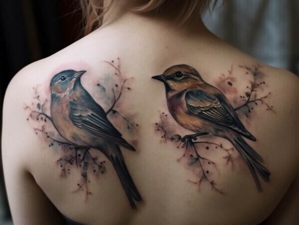 35 Unique Sparrow Tattoo Design Ideas Black  White Colorful  Saved  Tattoo