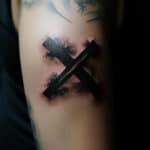 X Tattoo Meaning & Symbolism (Courage)