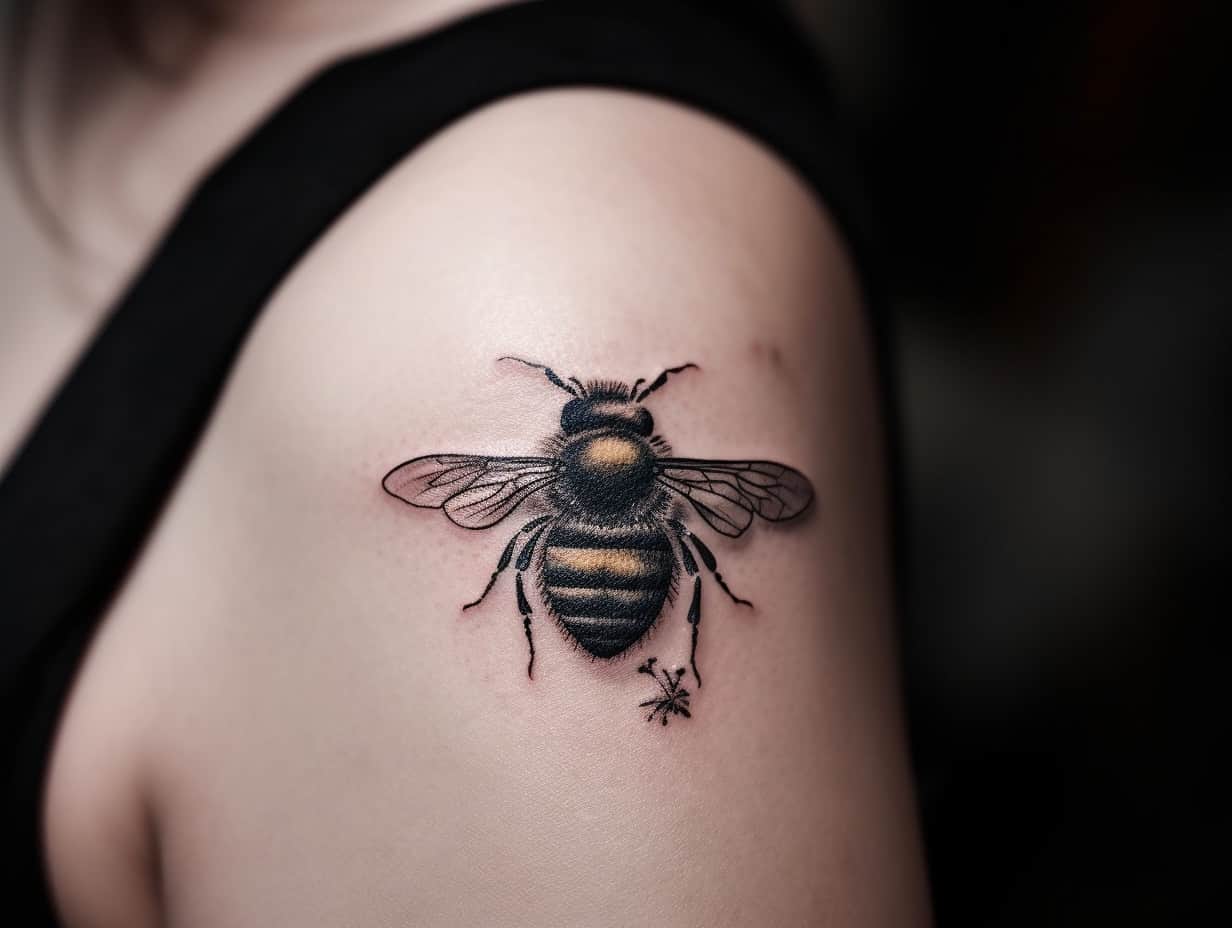 7 Bee Tattoo Meanings: Symbolism and Significance Explained