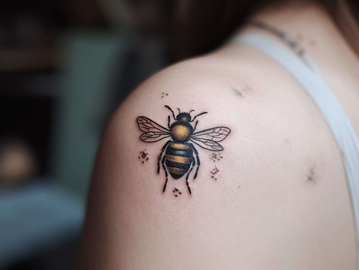 7 Bee Tattoo Meanings: Symbolism and Significance Explained