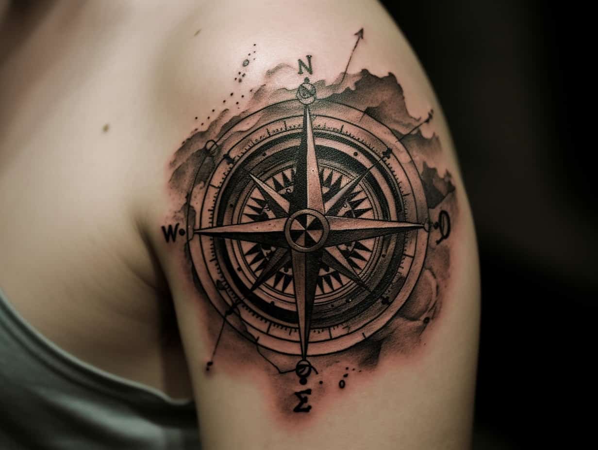 Compass Tattoo Meaning Symbolism and Interpretations