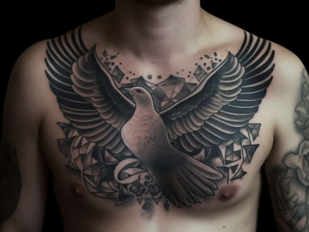 dove tattoos for men
