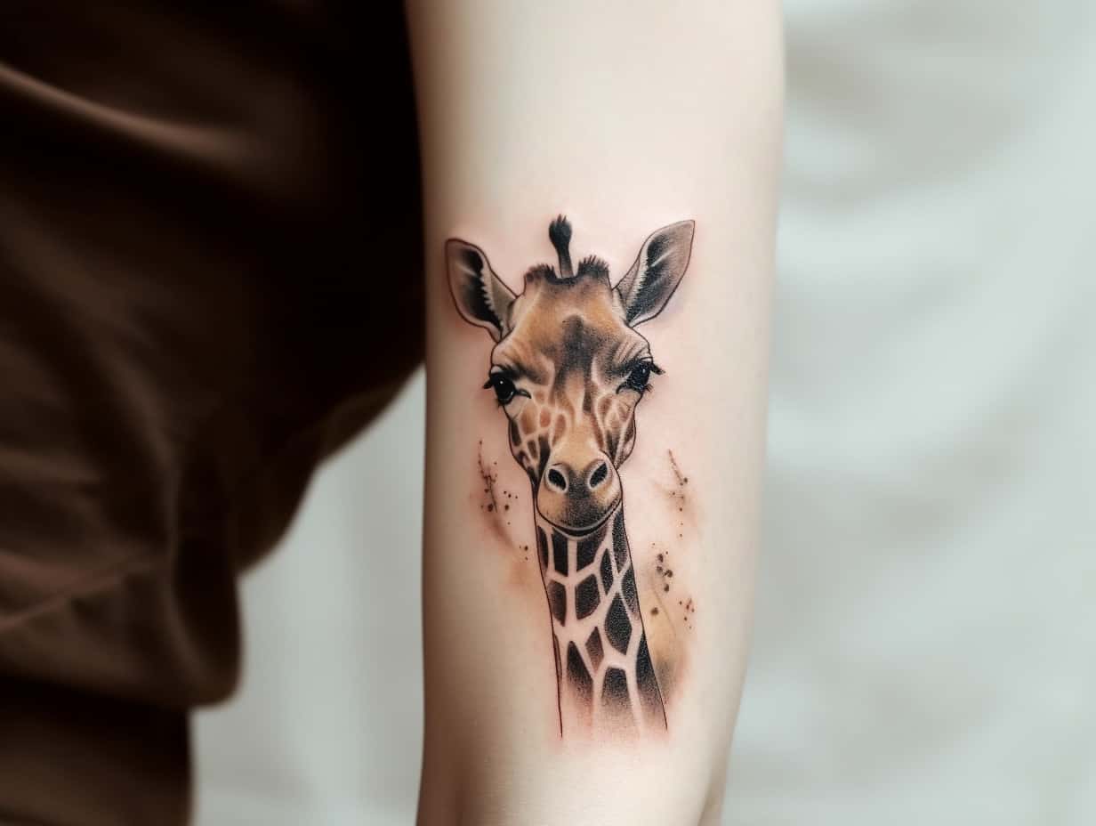 Giraffe Tattoo Meaning & Symbolism (Graceful)