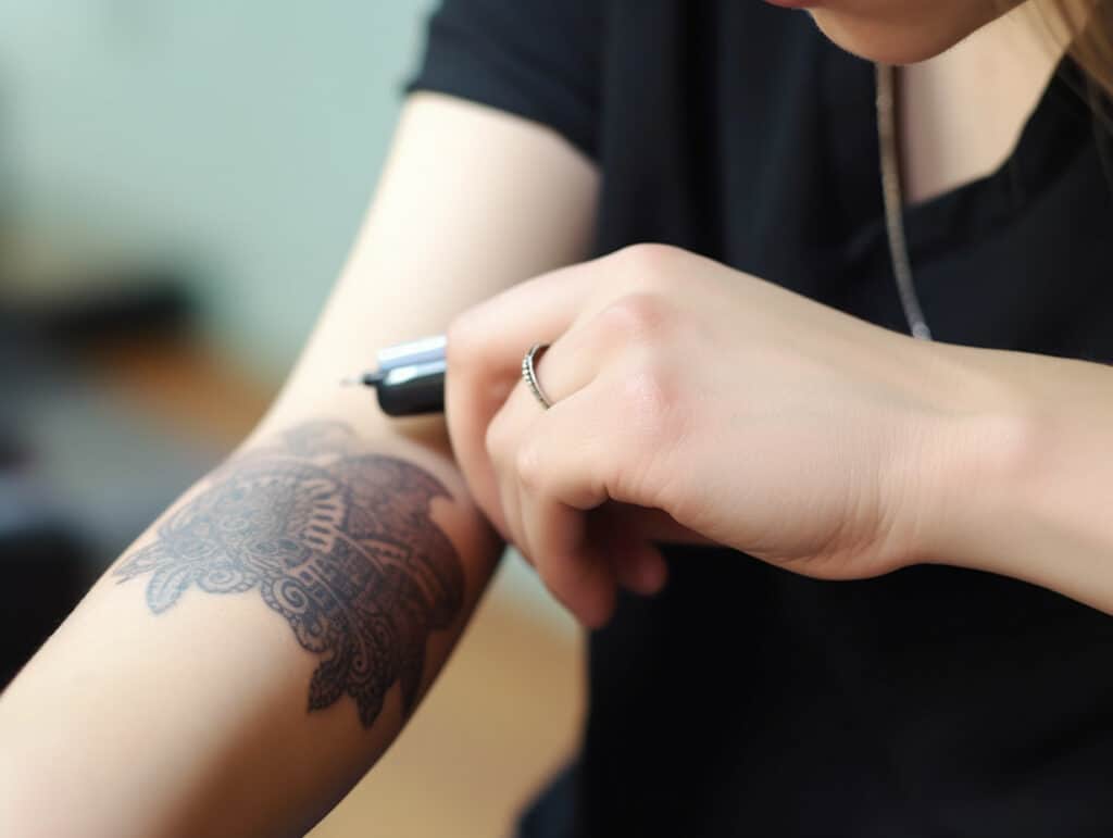 how to remove temporary tattoo