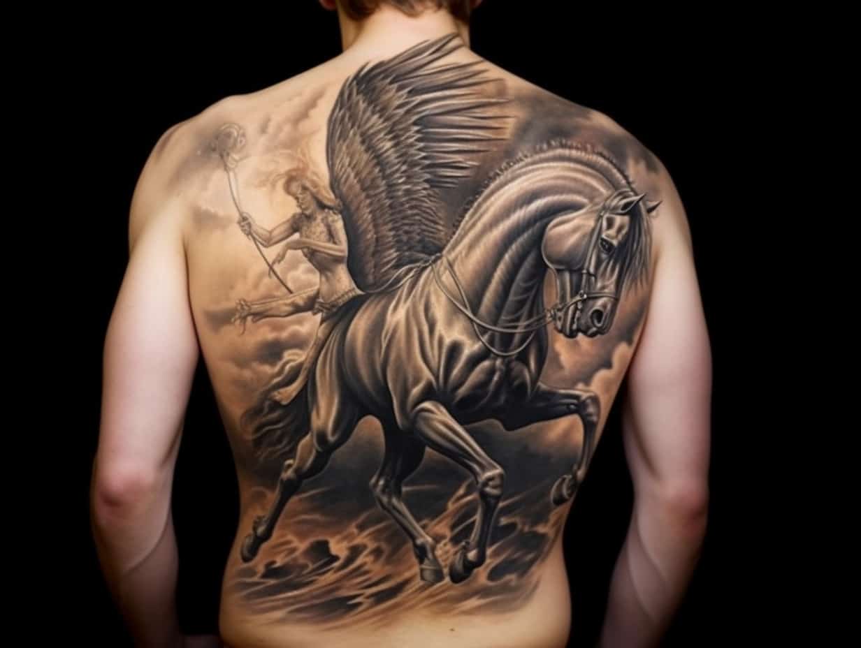 Pegasus Tattoo Meaning & Symbolism (Freedom)