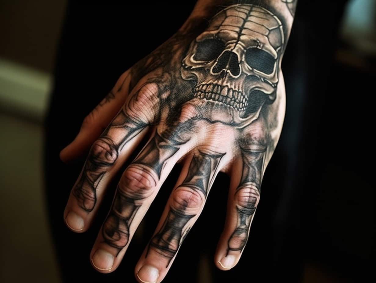 Skeleton Hand Tattoo Meaning: Symbolism and Designs