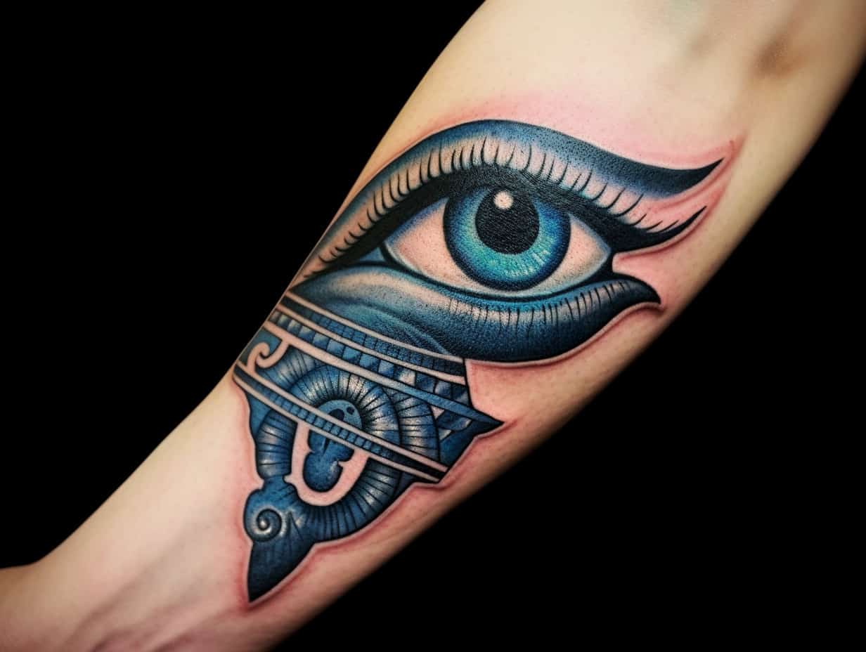 Unveiling the Meaning of Eye of Horus Tattoo Protection, Healing, and Good Fortune