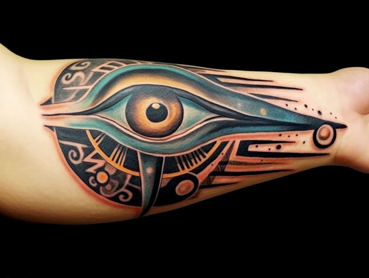 Unveiling the Meaning of Eye of Horus Tattoo Protection, Healing, and Good Fortune