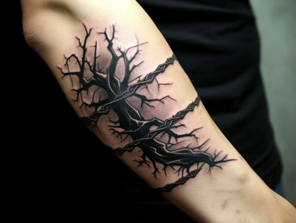 Barbed Wire Tattoo Meaning