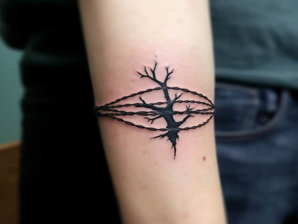 Barbed Wire Tattoo Meaning