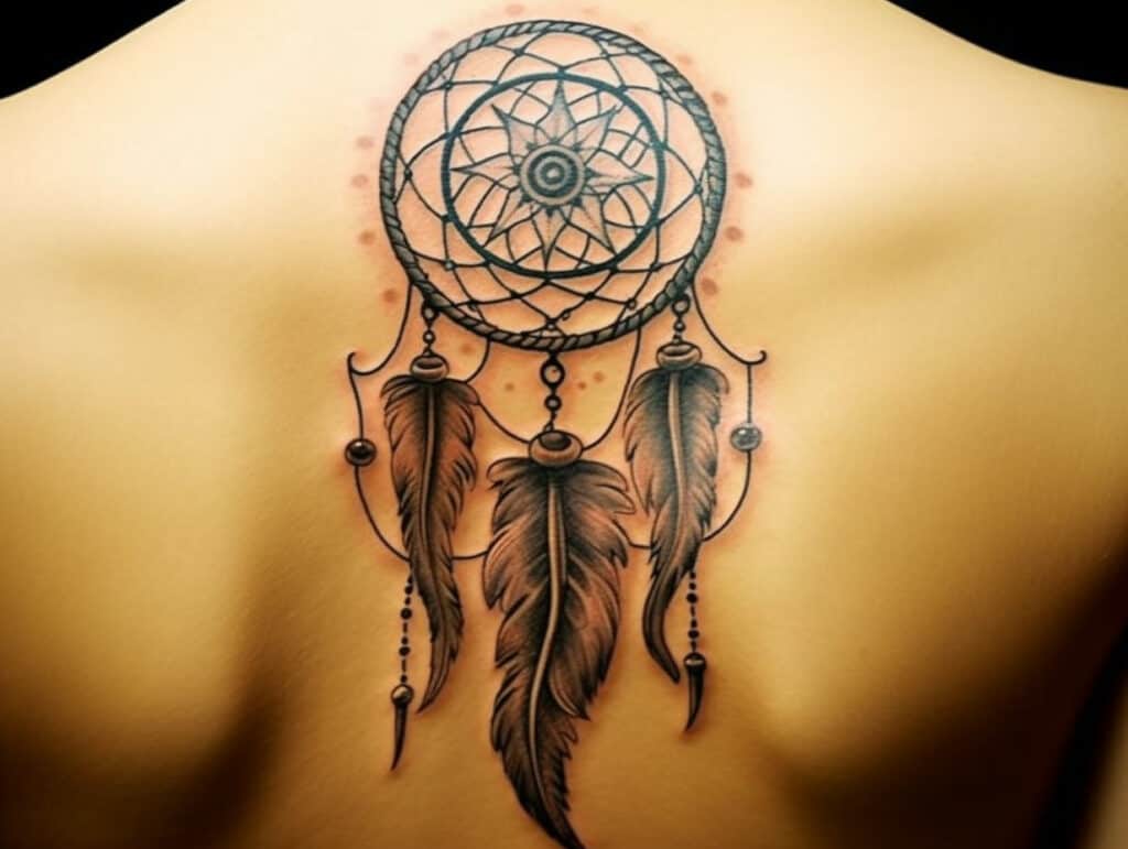 2. Meaning of Dream Catcher Tattoos - wide 4