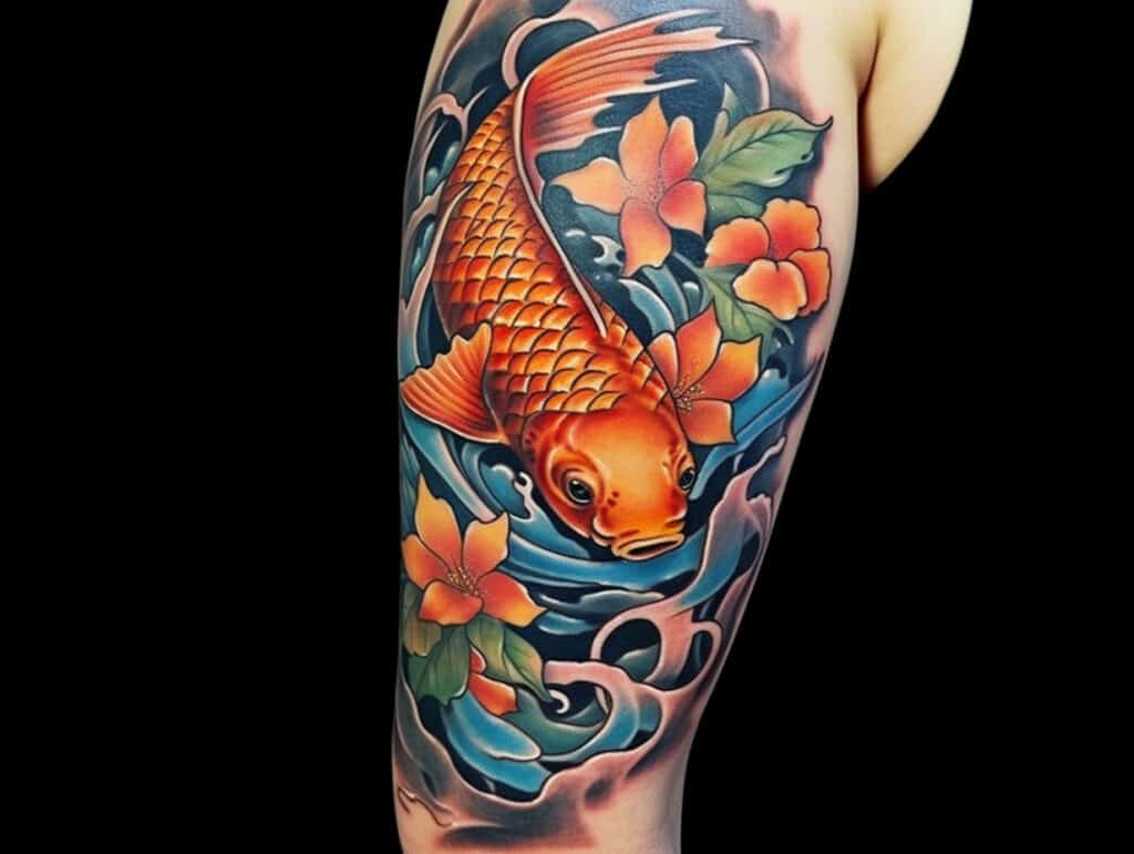 Aggregate 93 about koi fish tattoo forearm latest  indaotaonec