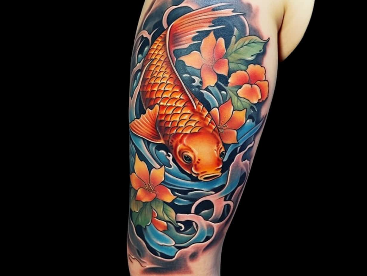 Koi Fish Tattoo Meaning Symbolism and Designs