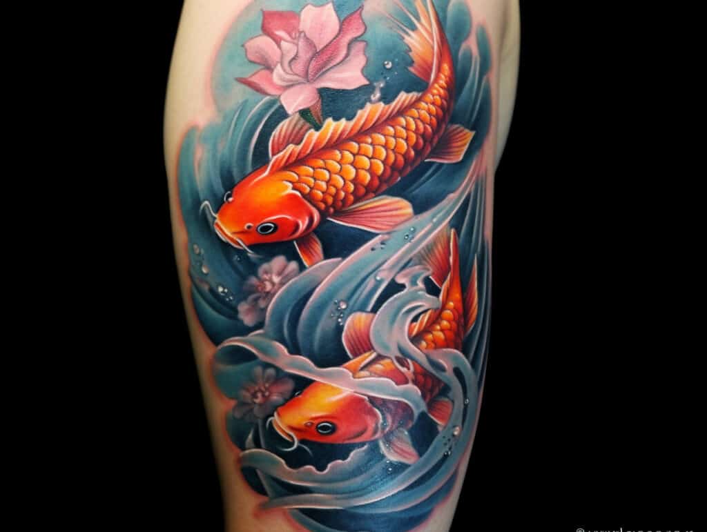 Koi Fish Tattoo Meaning Symbolism and Designs