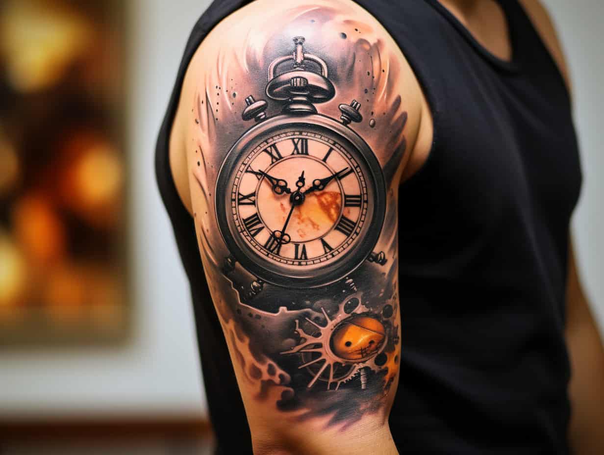 Clock Tattoo Meaning - wide 8