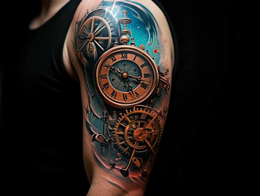 Clock Tattoo Meaning - wide 4