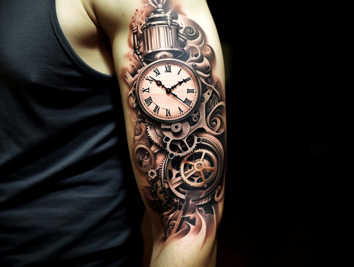 Clock Tattoo Meaning - wide 7