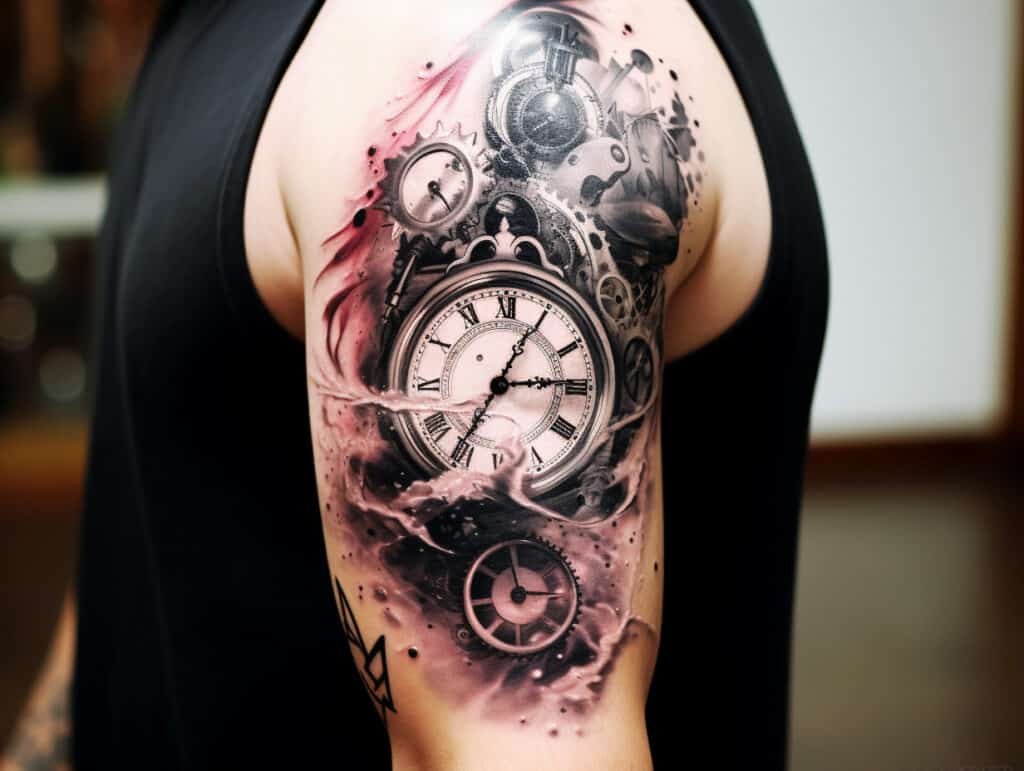 Clock Tattoo Meaning - wide 1