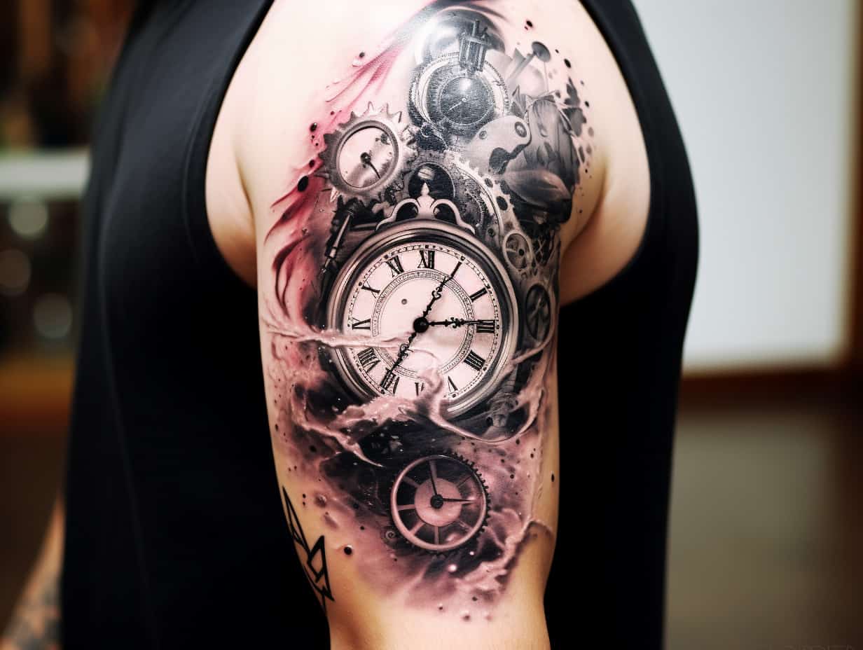 Clock Tattoo Meaning and Significance A Timeless Journey
