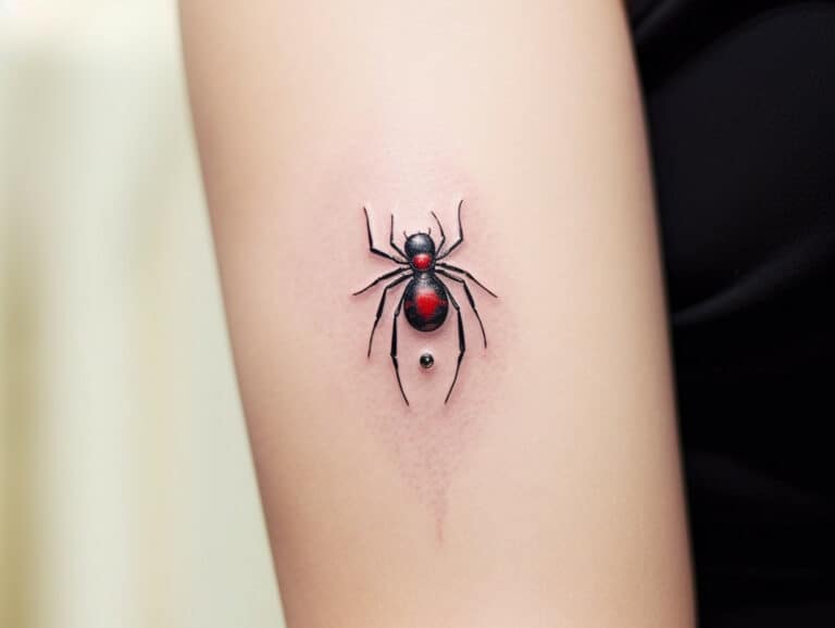 Revealing the Mystery Behind a Black Widow Tattoo Meaning