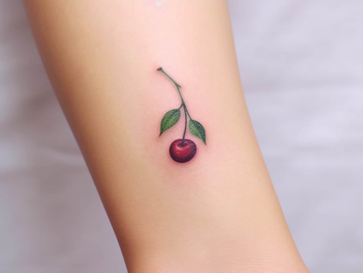 Cherry Tattoo Meaning A Look into the Symbolism and Design