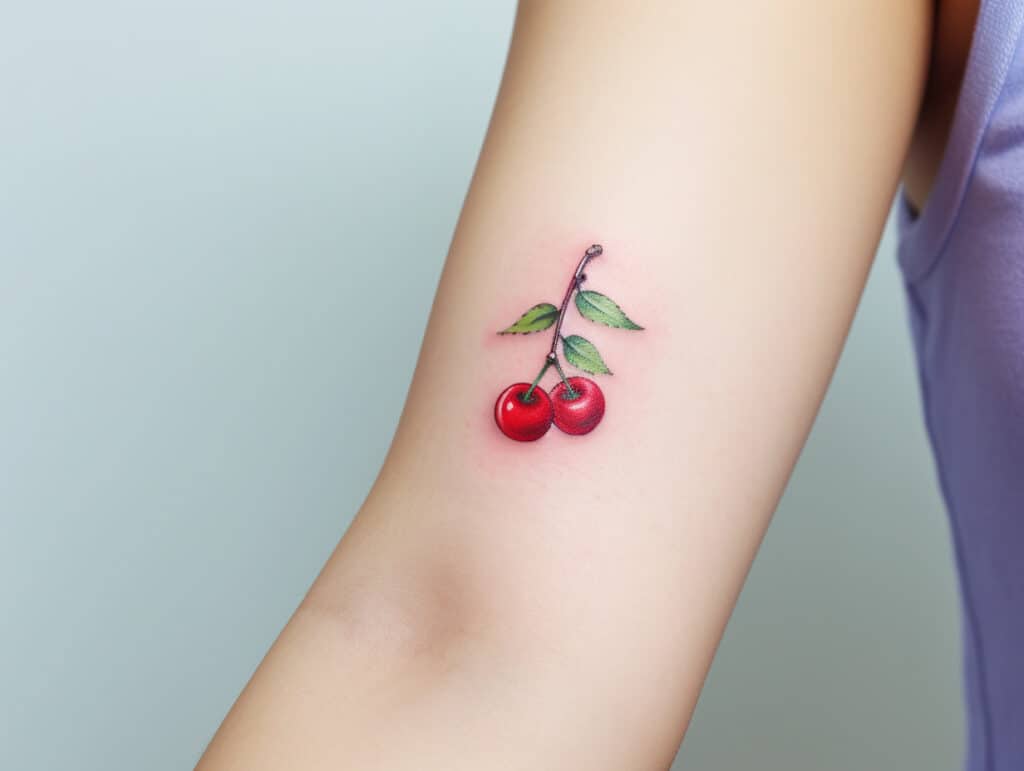 cherry tattoo meaning