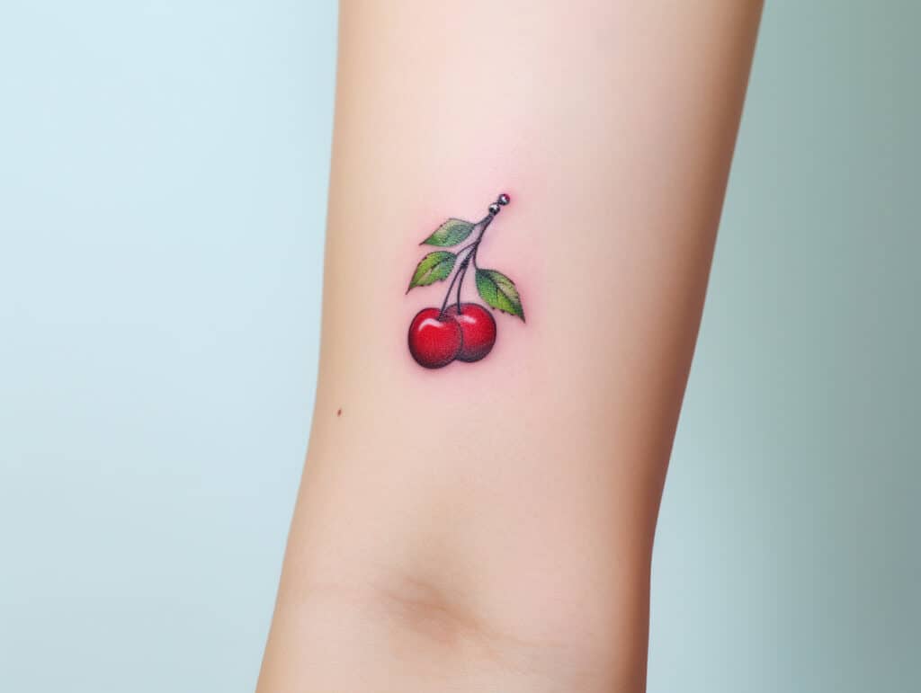 cherry tattoo meaning