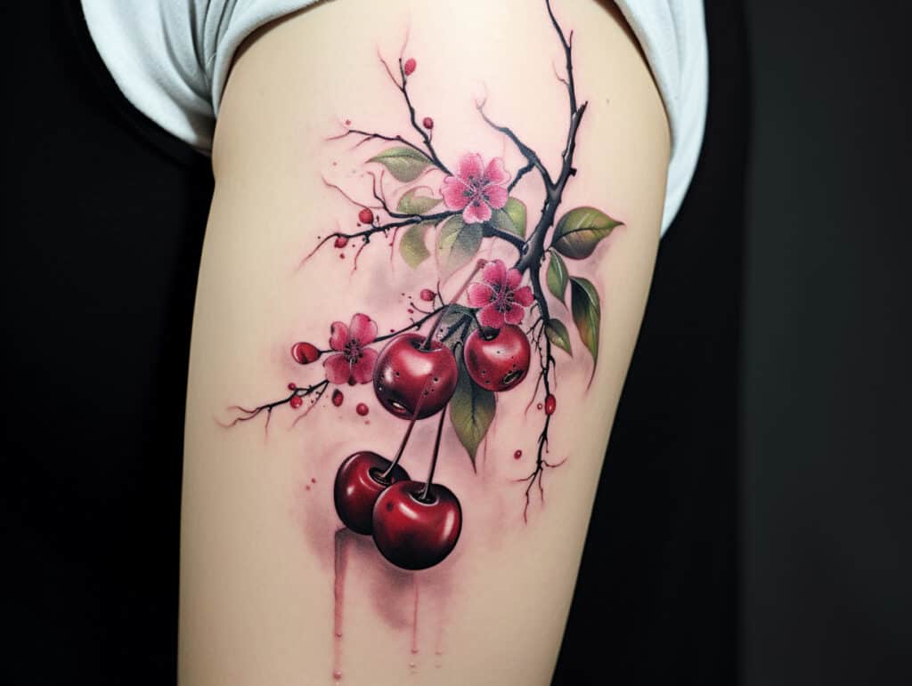 cherry tattoo meaning