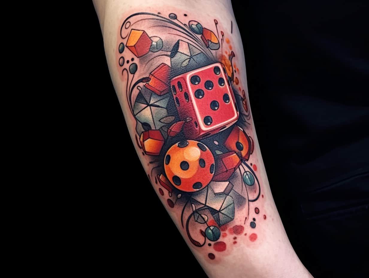 The True Dice Tattoo Meaning Ideas and Designs