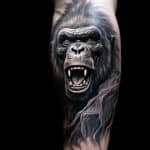 The Mighty Gorilla Arm Tattoo: Designs, Ideas, and More