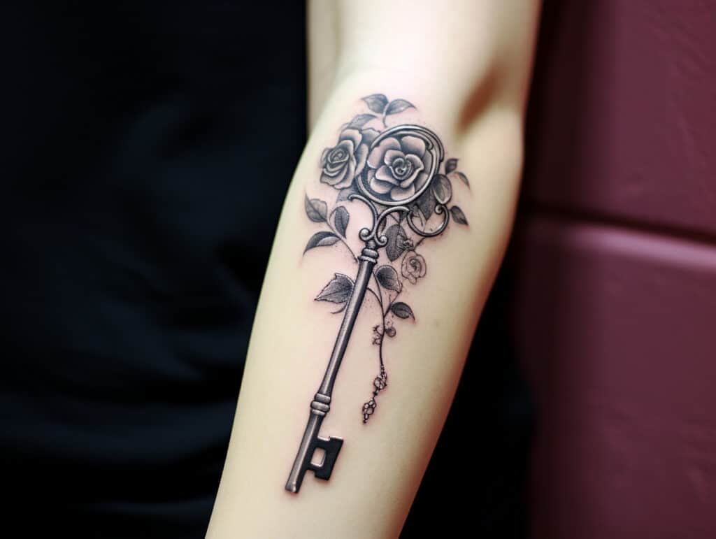 key tattoo designs