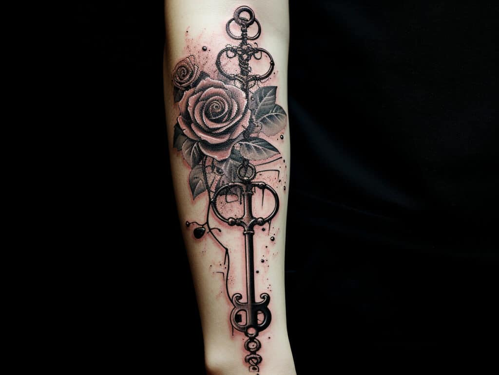 key tattoo designs