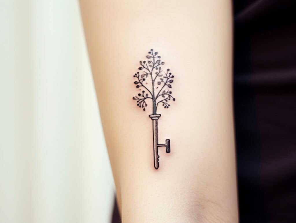 key tattoo designs