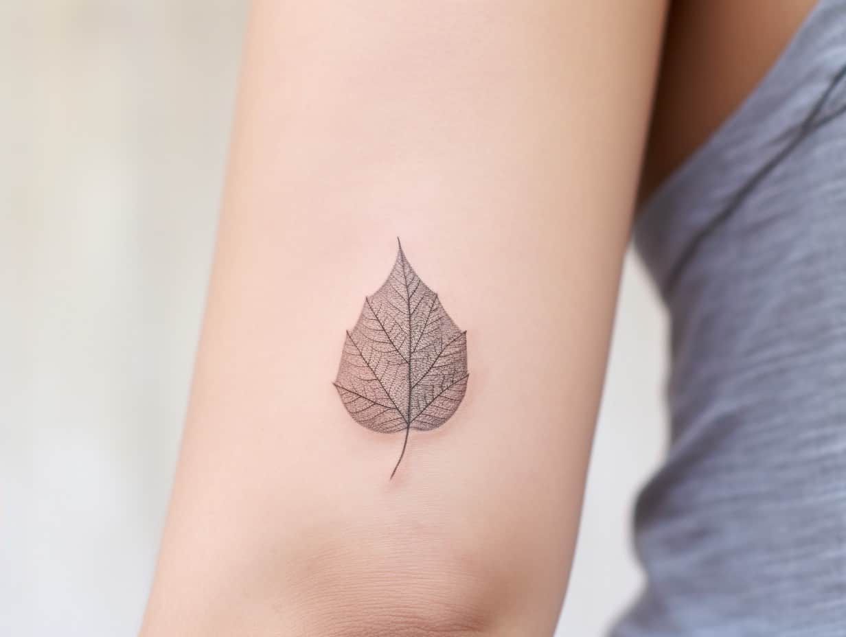 Leaf Tattoo Meaning: Unveiling a Symbolism of Life and Beyond