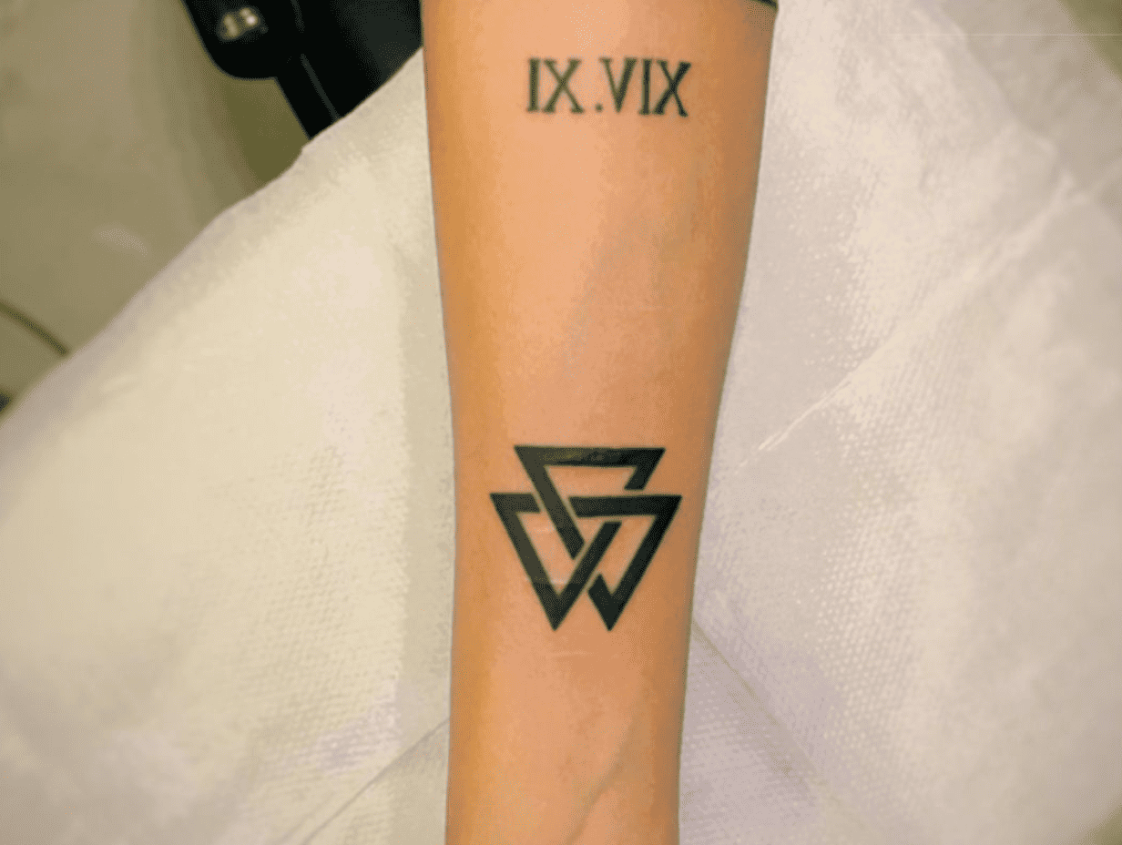 3 dots in the shape of a triangle tattoo meaning