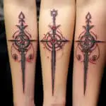 3 Musketeers tattoo: Designs + Ideas For Men and Women