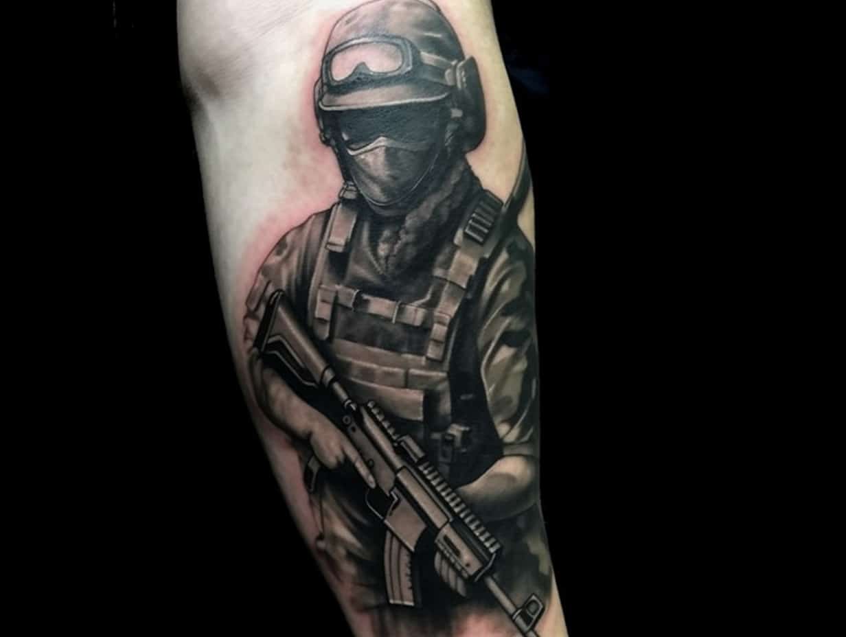 Stealth and Strength: The Appeal of Black Ops Tattoos