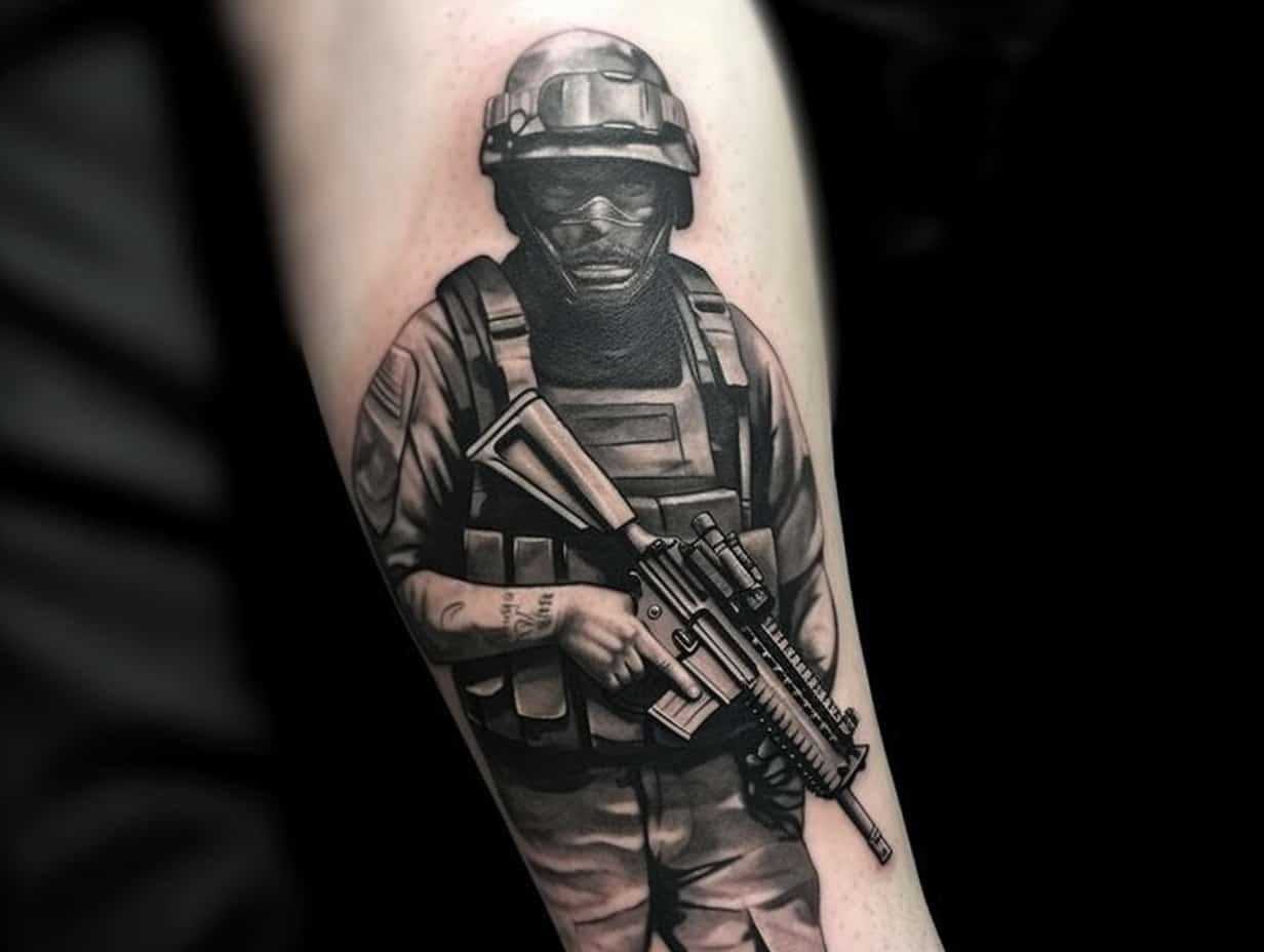 Stealth and Strength: The Appeal of Black Ops Tattoos