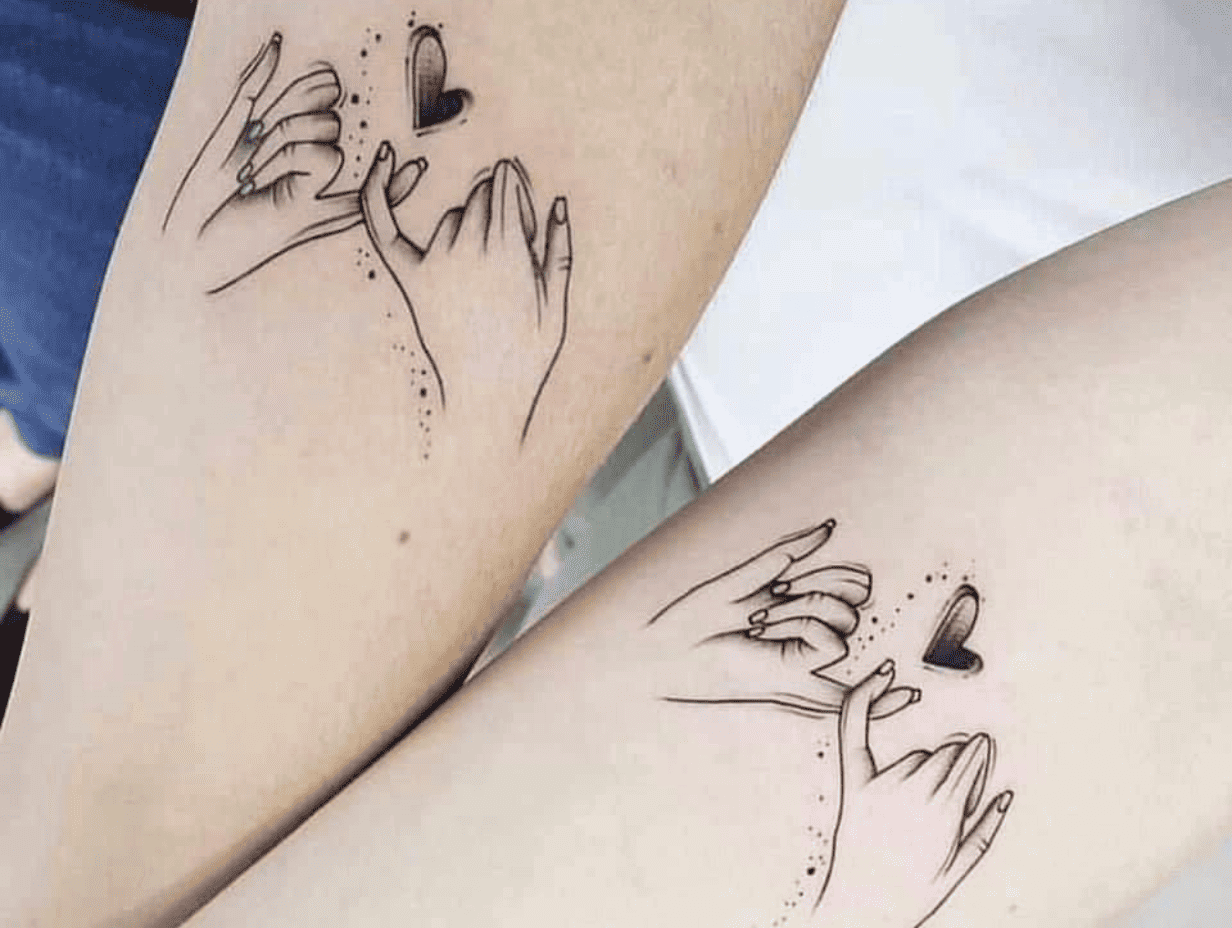 21 Mind-Blowing Pinky Promise Tattoo Designs + Ideas