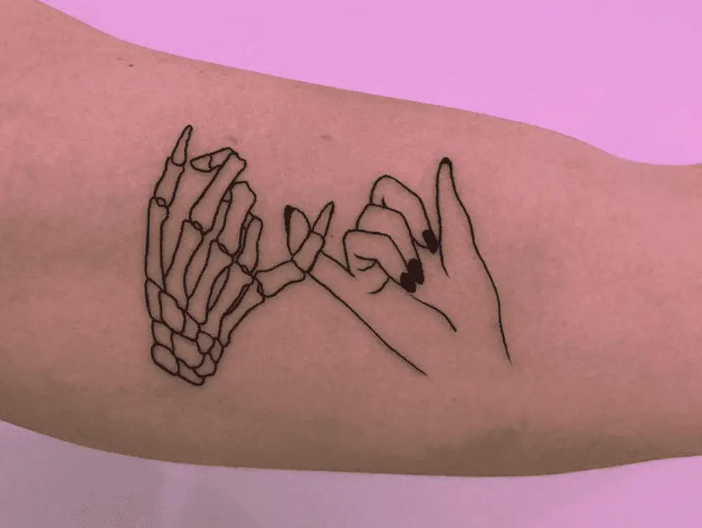 Pinky Promise Tattoo Design