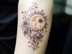 Sun And Moon Tattoo Meaning & Symbolism (Life and Death)