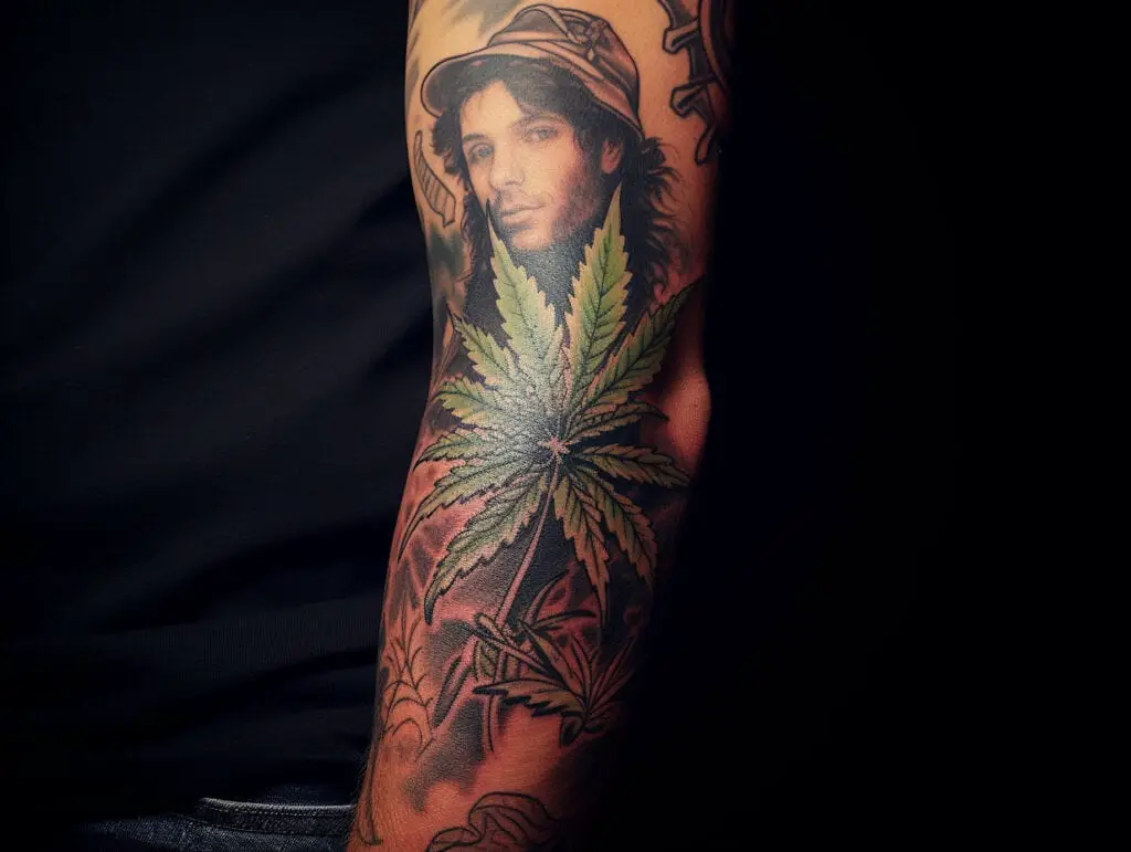 weed tattoo ideas