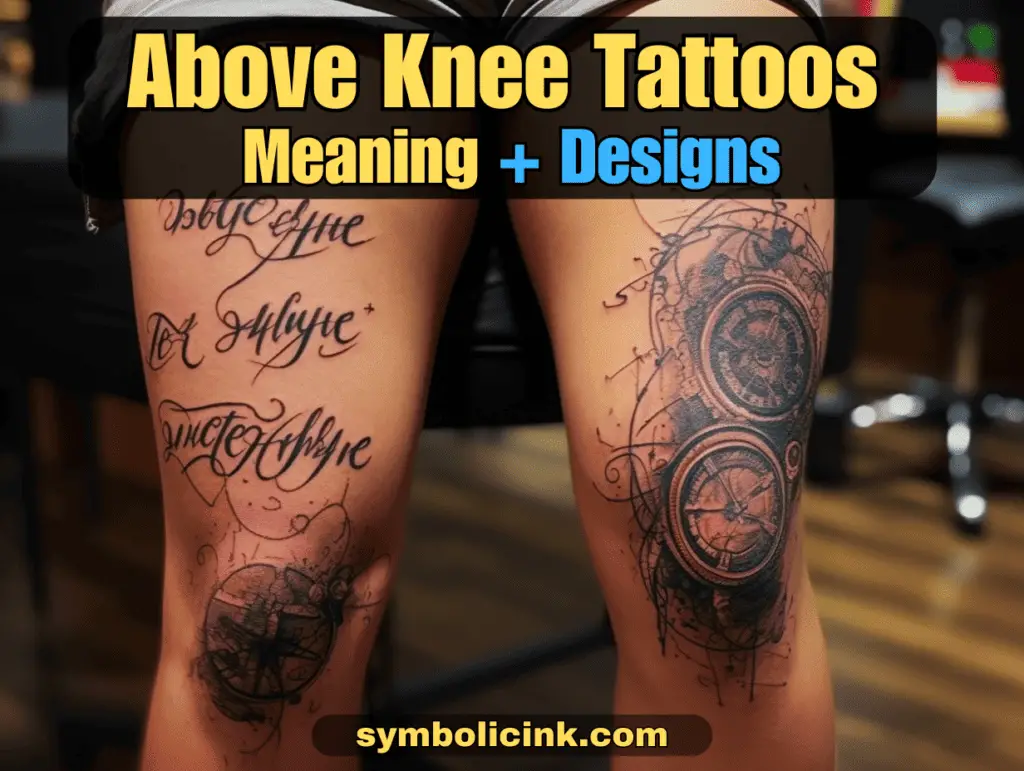 tattoo above knee