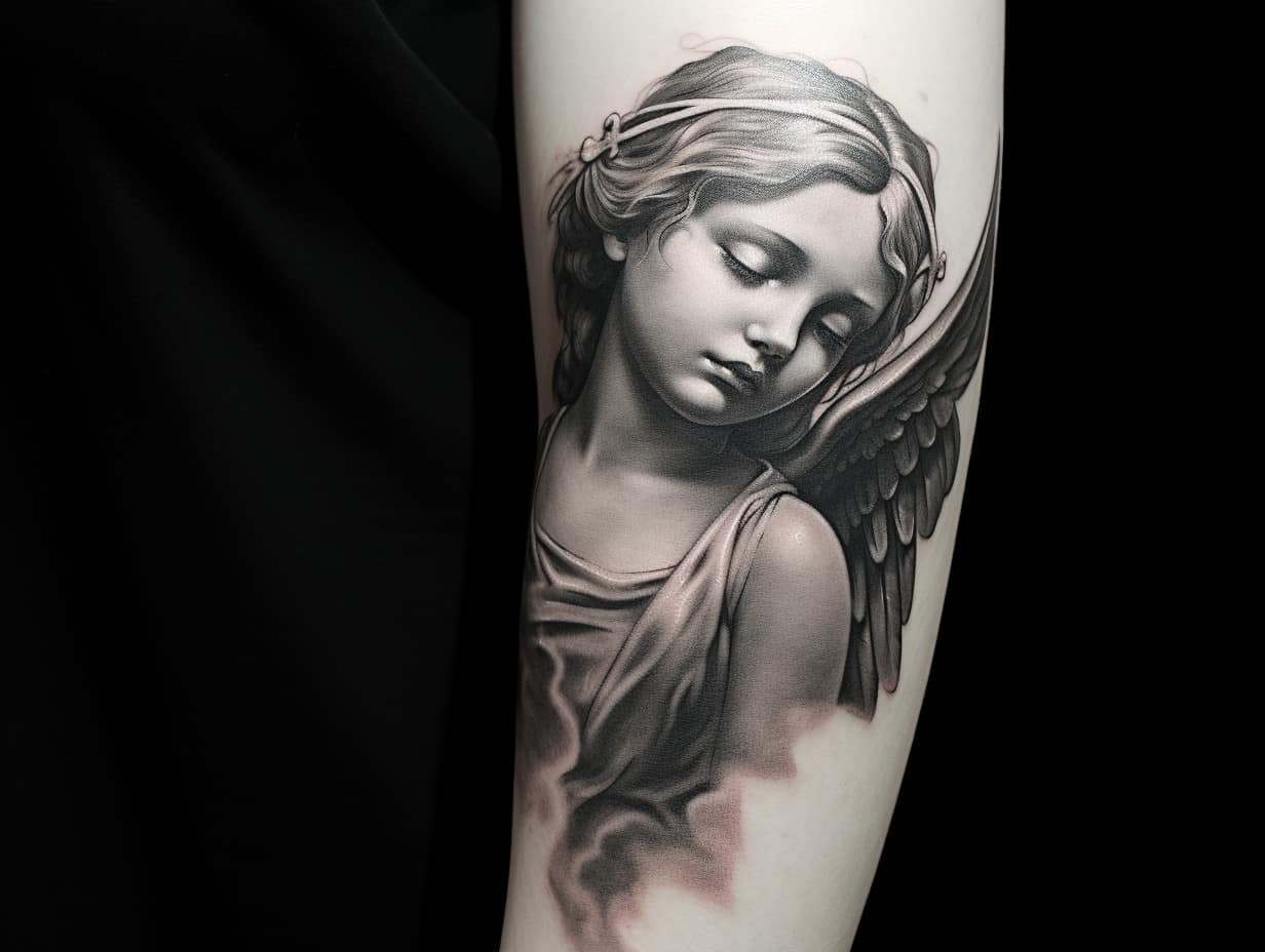 Angel Tattoo Meaning Unveiling the True Meaning and Significance