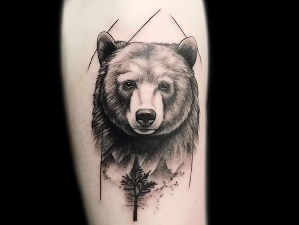 Strength in Ink The Powerful Meaning of Bear Tattoos