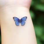 The Deep Meaning of Blue Butterfly Tattoos