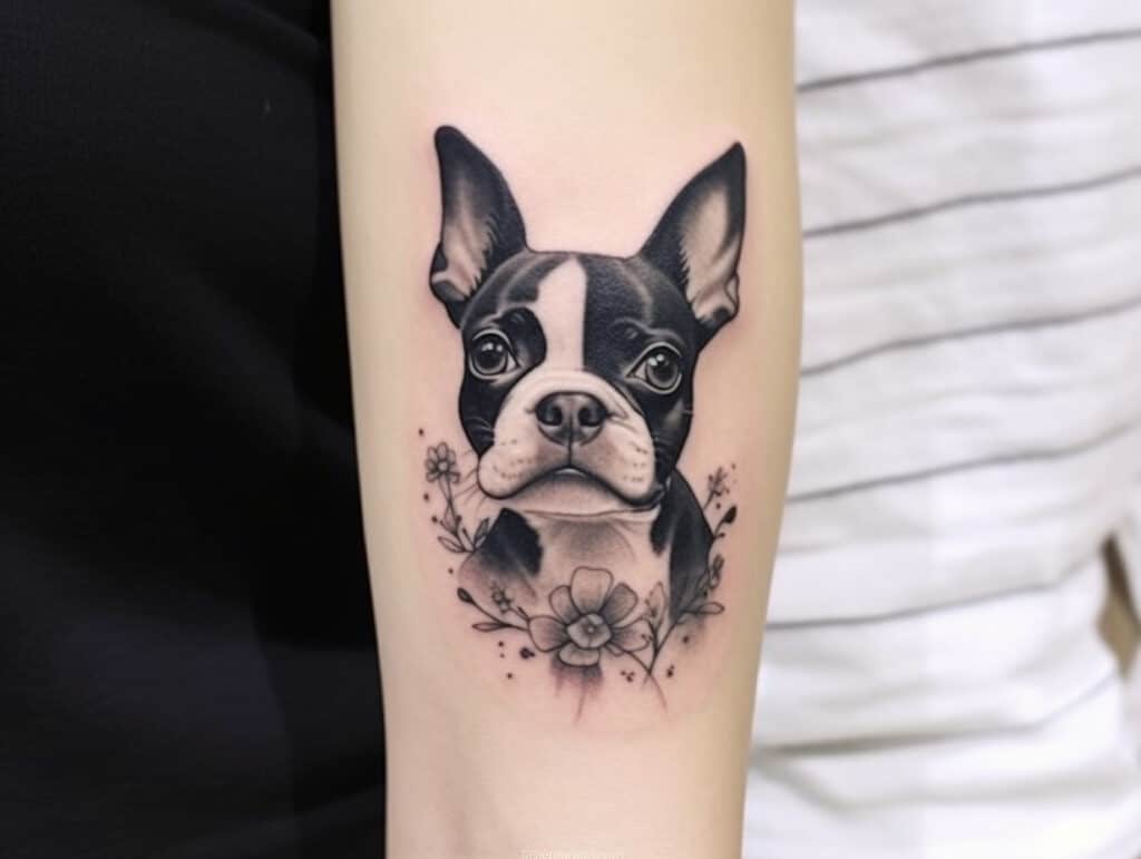 Boston Terrier Tattoo